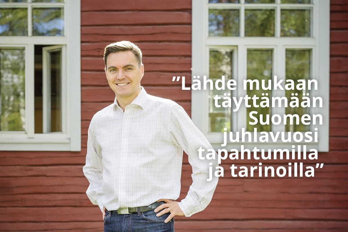 Suomi 100 – tekemisen riemua ja yhdessä elettyjä tarinoita