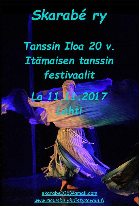 Itämaisen tanssin iloa marraskuiseen Lahteen