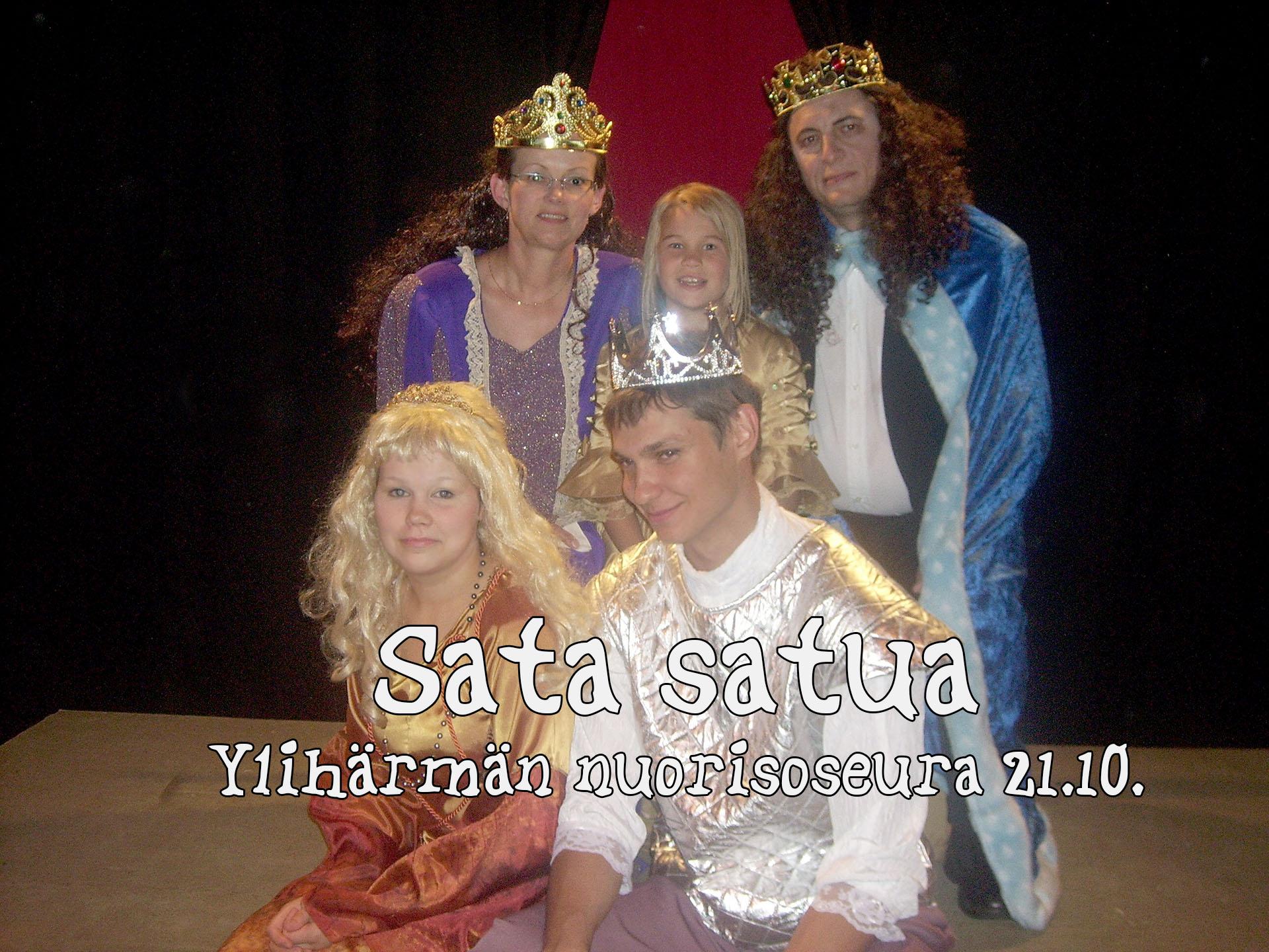 Sata satua -tapahtuma juhlistaa teatteritoimintaa Ylihärmän nuorisoseuralla 21.10.
