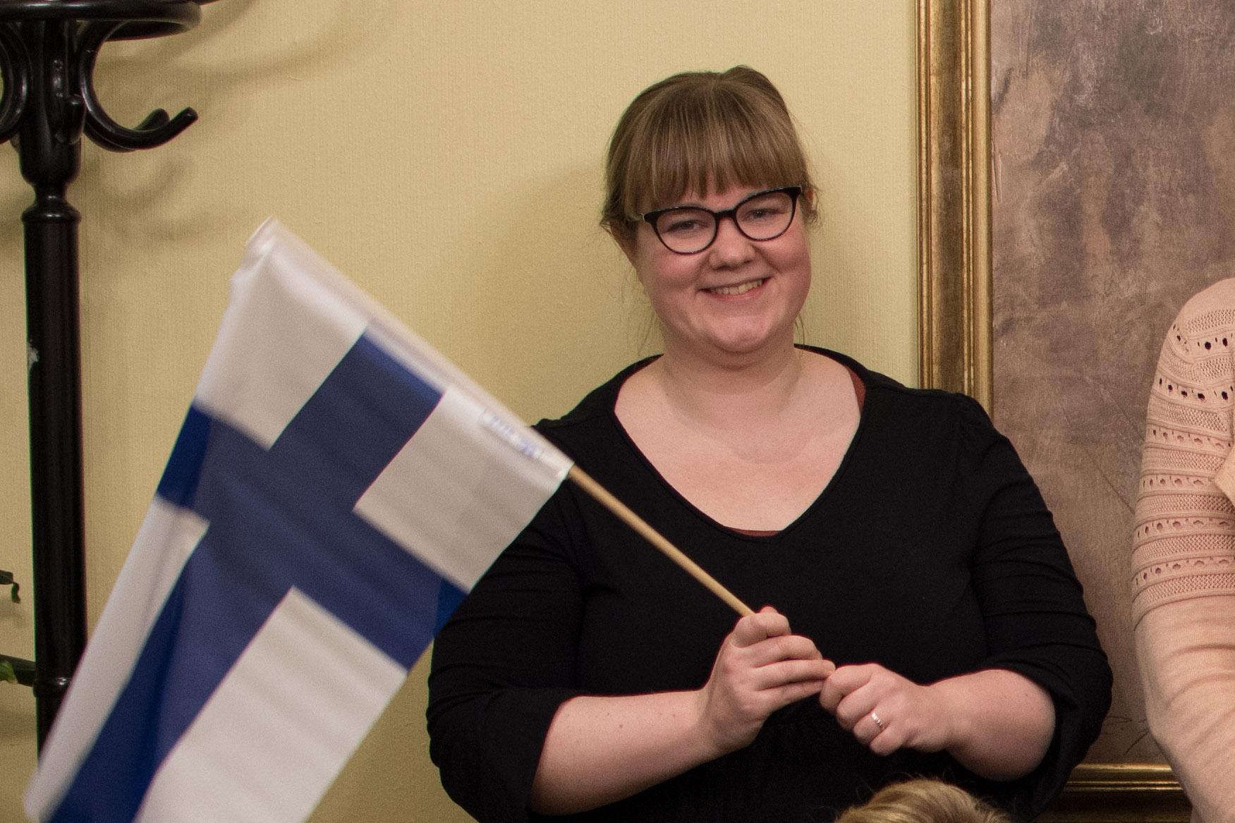 Kuvassa Sini Hirvonen