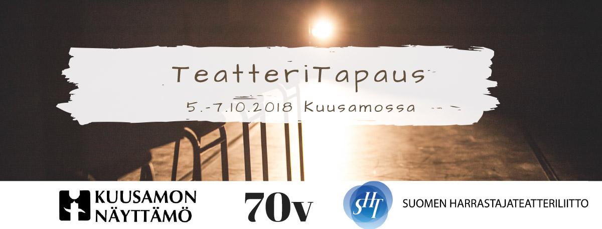 SHT:n TeatteriTapaus Kuusamossa 5.-7.10.2018