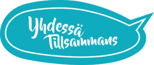 Yhdessä Tillsammans -pilottihankkeen logo.