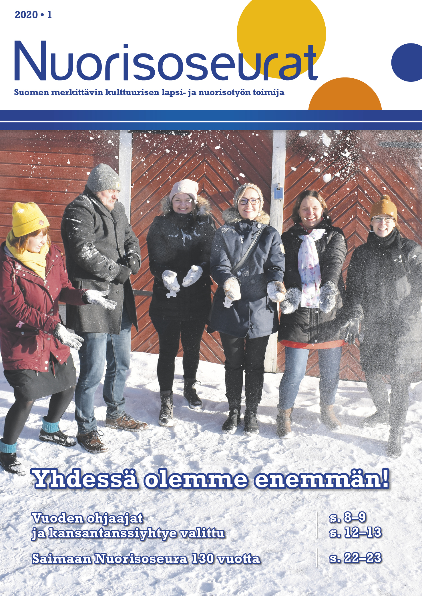 Nuorisoseurat-lehti 1/2020 (kansi)