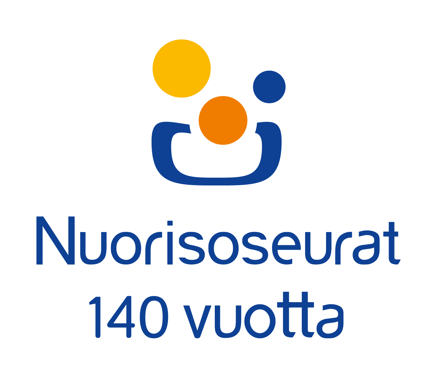 Nuorisoseurat 140 vuotta -logo